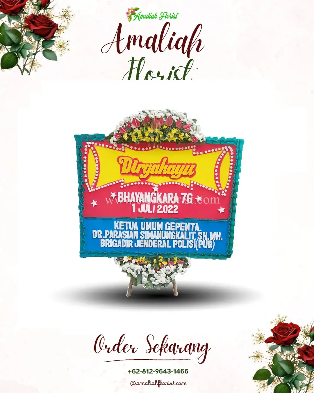 Papan Bunga HUT Ulang Tahun Stl Ulu Terawas